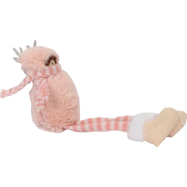 Plys engel med dinglende ben 35 cm