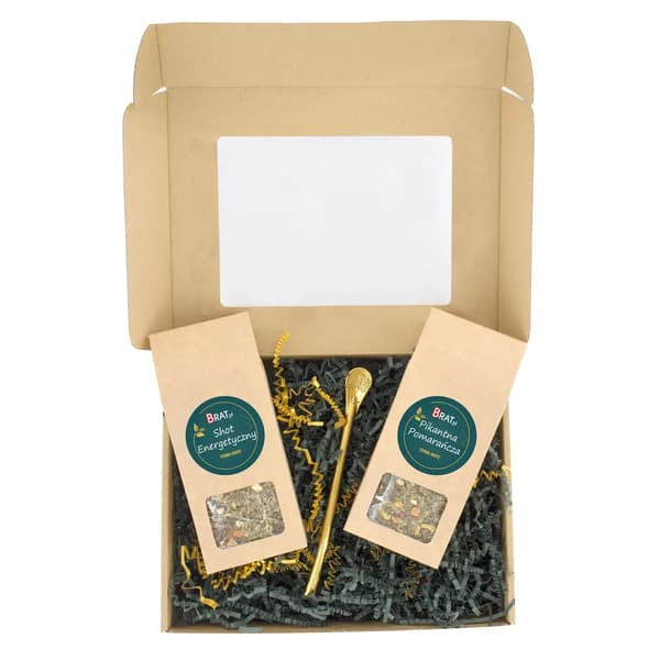 Yerba Mate presentset med Bombilla