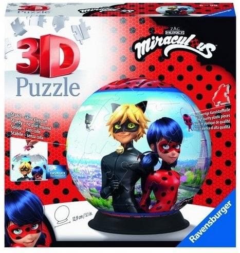 3D-puslespil 72 bolde: Mirakuløs