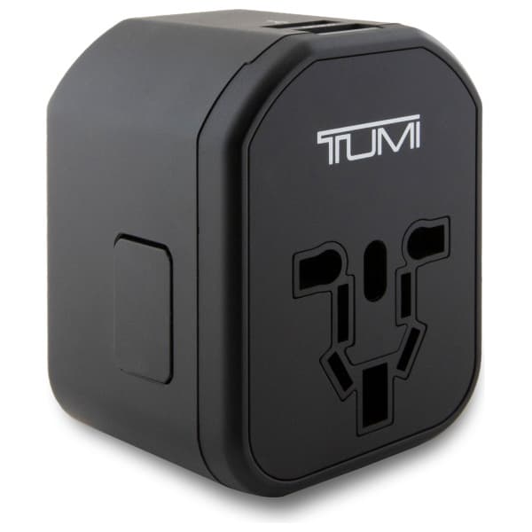 TUMI TUTA20WMSLK Matkasovitin 20W USB-C / 2xUSB-A musta