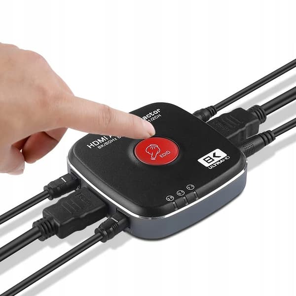 8K HDMI 2.1 lydudtrækker 60Hz 7.1CH/5.1CH/2CH + lydopløsningsadapter
