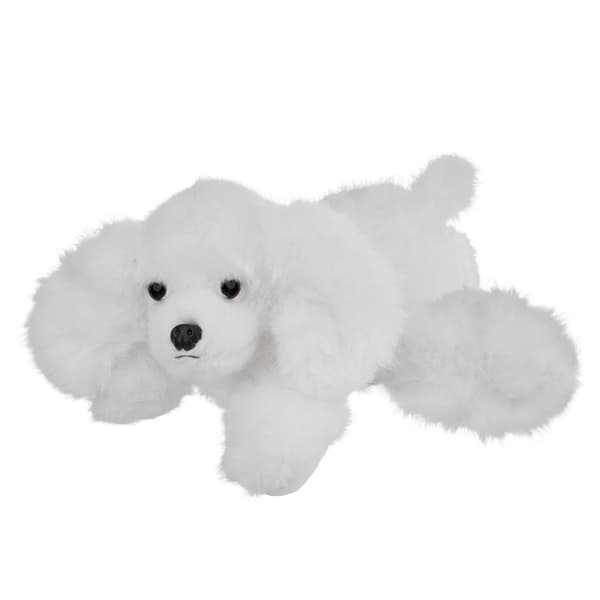 Vit hund 28 cm