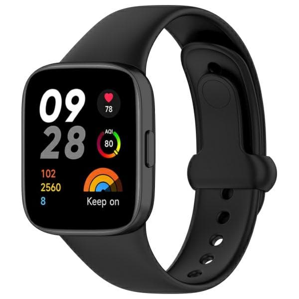 Beline Redmi Watch 3 -ranneke, musta