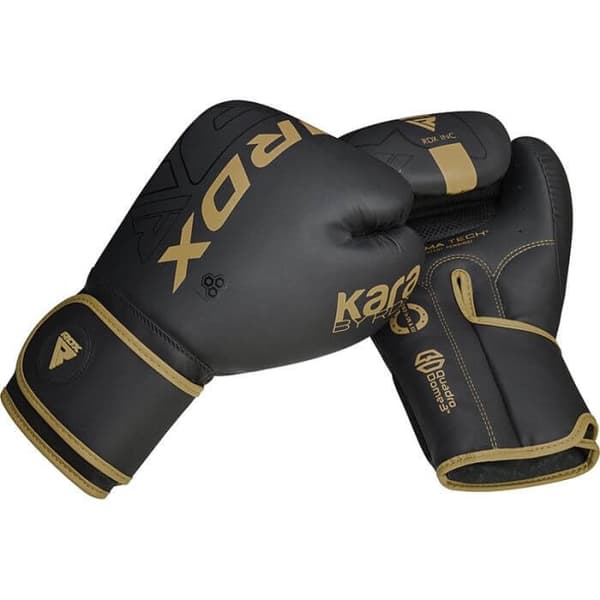 RDX F6 Boksehandsker 10OZ Sort/Guld
