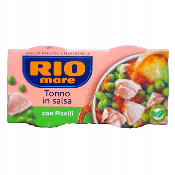 Tun med ærter Con Gusto 2x160g - Rio Mare