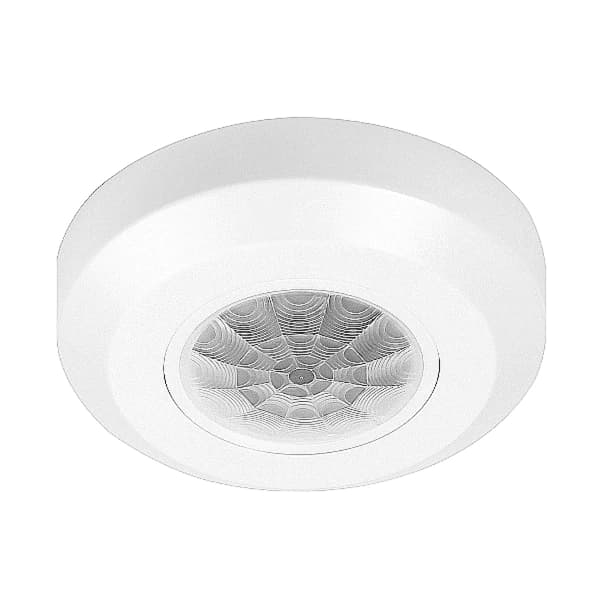 Mini-rörelsesensor för tak, ytmonterad LED-platt sensor, 360°, 400W, IP20