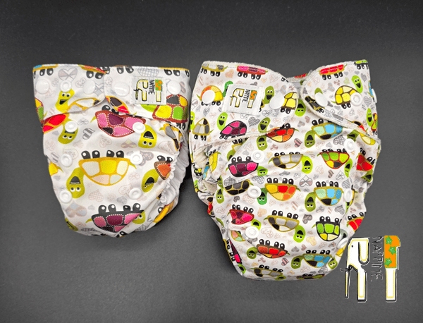 NappiMe MINI TASKULLINEN BAMBOO TURTLE -pestävät vaipat