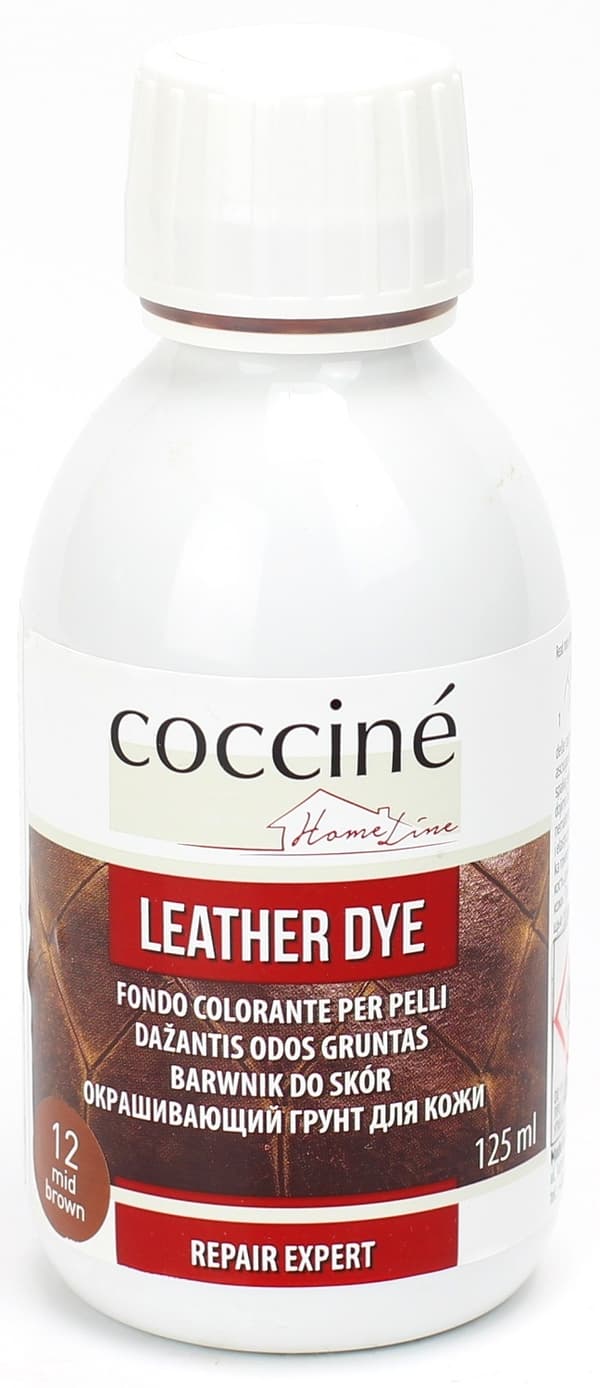 Læder- og tekstilfarve - COCCINE LÆDERFARVE 125 ml sort