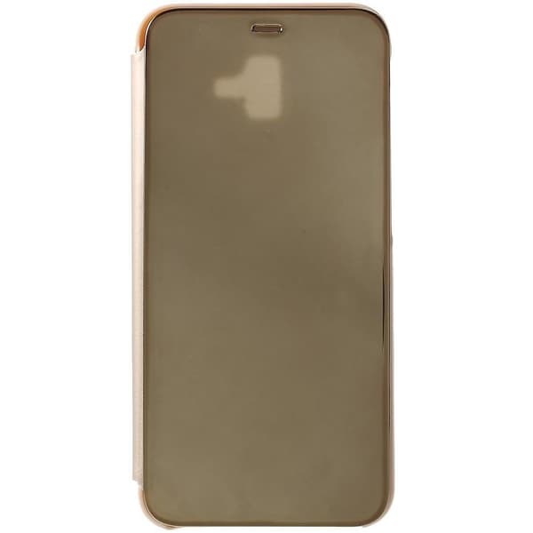Mirror View Cover til Samsung Galaxy J6+ Plus - Guld