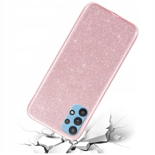 Glitteretui til Samsung Galaxy A32 5G, Lyserød