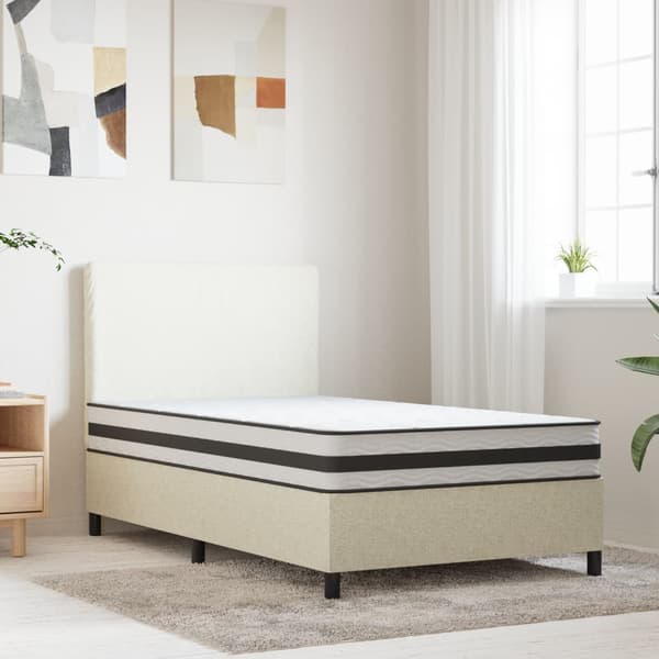 vidaXL Bonnell springmadras, medium fasthed, 100x200 cm