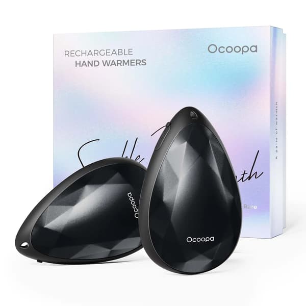 Ocoopa UT4 Rare håndvarmer 2x 2000 mAh op til 12 timer IP34 sort
