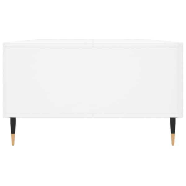 vidaXL Soffbord högglansvitt 104x60x35 cm
