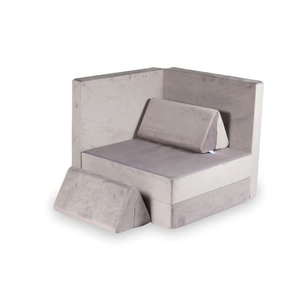 Montessori Comfort sammet lila leksoffa
