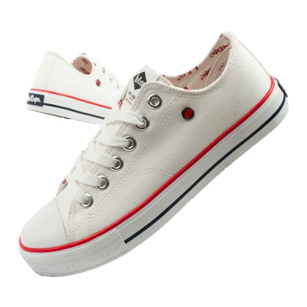 Lee Cooper Canvas White Lady [LCW-26-31-4310L] år. 38