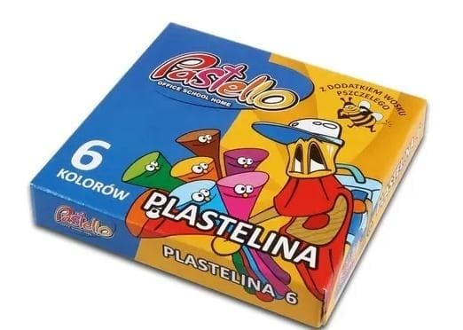 Muovailuvaha 6 väriä