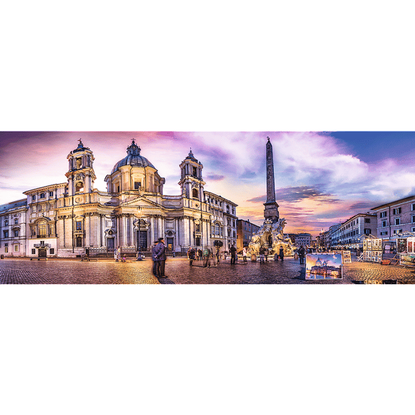 29501 "500 - Panorama" - Piazza Navona, Rooma