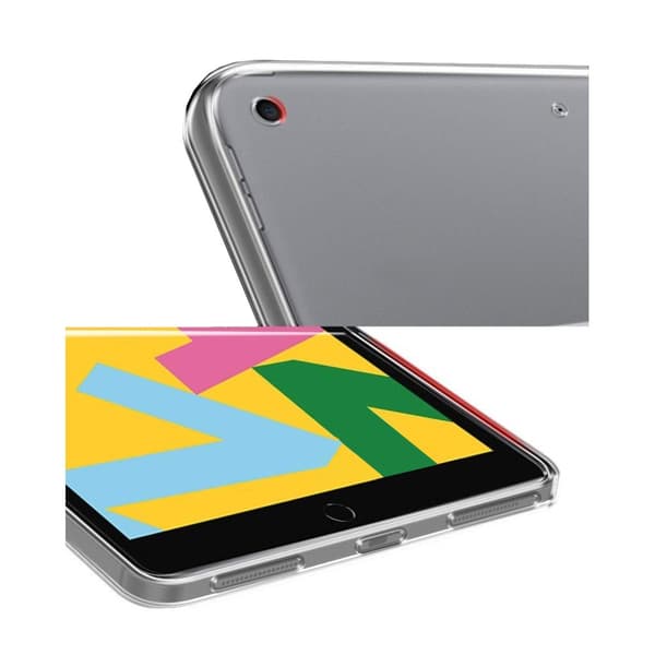Fodral för iPad 10.2" 2021/2020/2019 (9:e/8:e/7:e generationen), silikon, transparent