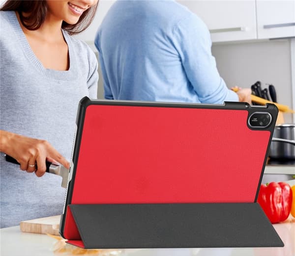 Flip-etui til Huawei MatePad 11.5 2025, Smartcase, rød