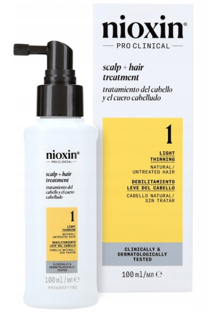 Nioxin System 1 Tuuheuttava Hoito 100 ml