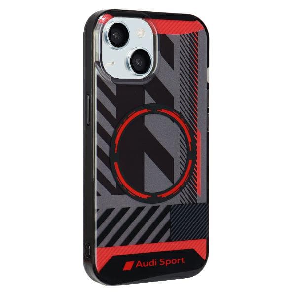 Audi IML Sport MagSafe-etui til iPhone 15, sort