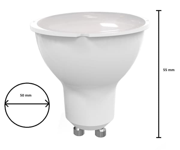 LED-pære 5W GU10 neutral 4000K
