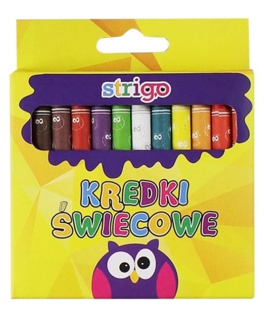 STRIGO 24-farvede vokskridt