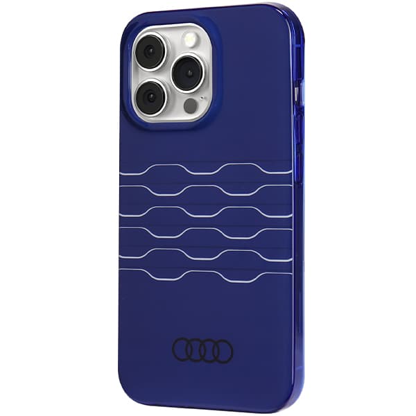 Audi IML MagSafe-etui til iPhone 13 Pro Max, marineblå