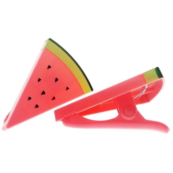 Handduksklämma 12 cm för stränder Vattenmelon KLP02 2 st