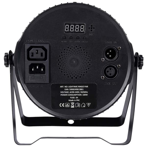 LIGHT4ME RINGO PAR scene reflektor med LED-ring