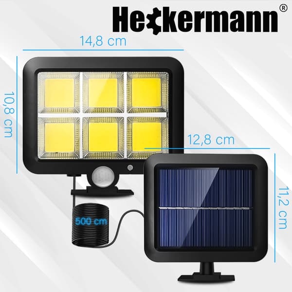Heckermann FX-584 udendørs solcellelampe