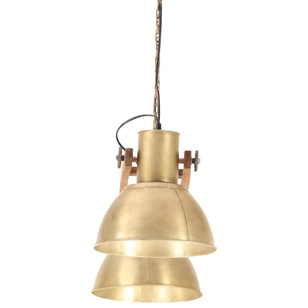 vidaXL industriel pendellampe, 25 W, messing, 109 cm, E27