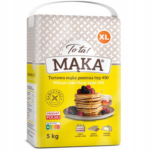 Vetemjöl kaktyp 450g 5 kg