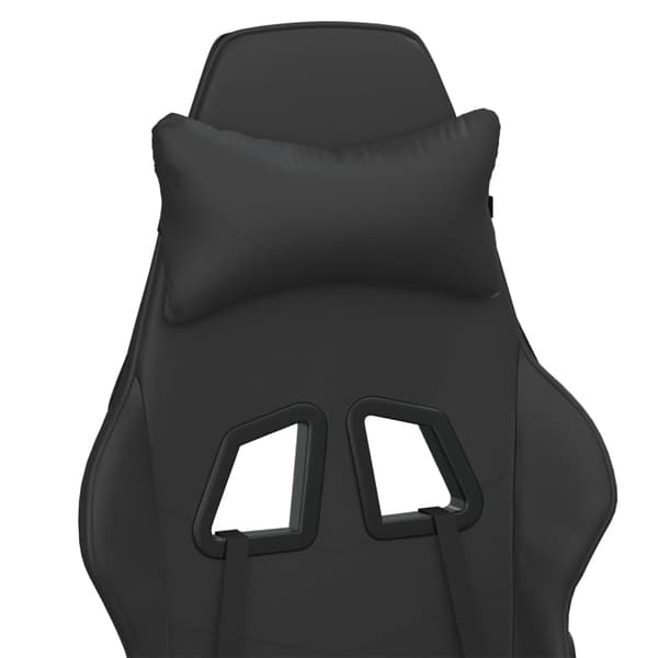 vidaXL Gamingstol, svart, konstläder