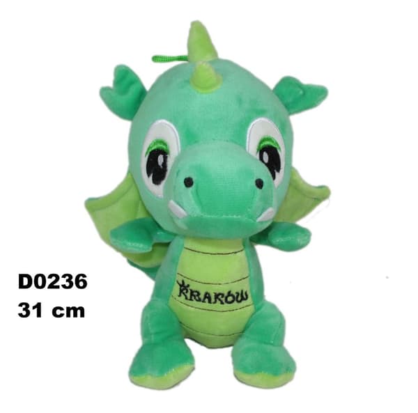 Drage "Krakow" mørkegrøn 31 cm