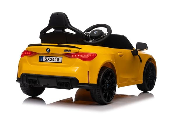 Batteribil BMW M4 Gul