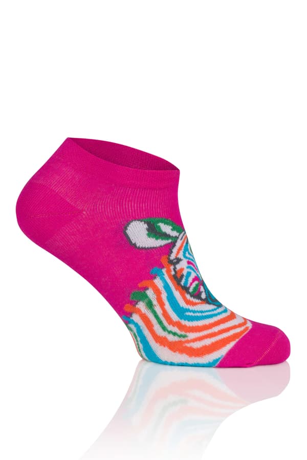 S118S ZEBRA ankelstrumpor 39-41
