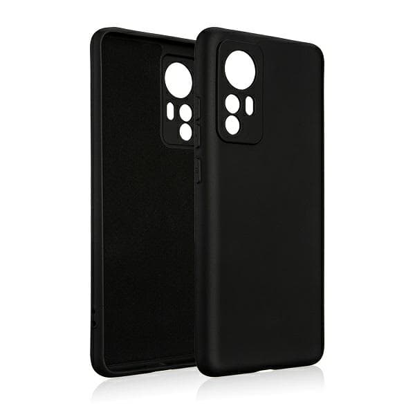 Beline Silikone Etui til Xiaomi 12 Sort