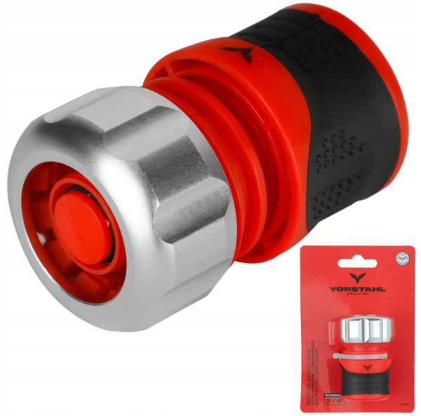 Hurtigkobling med QUALITAT 3/4” Vorstahl stop