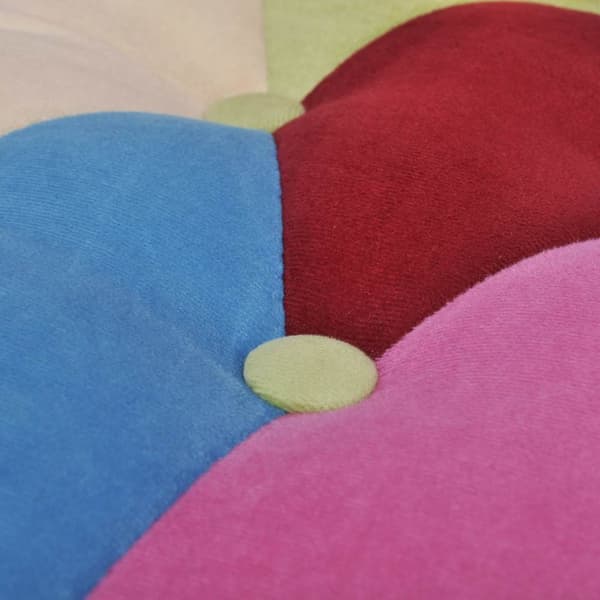 vidaXL franske lænestole, sæt med 2, patchwork, stof
