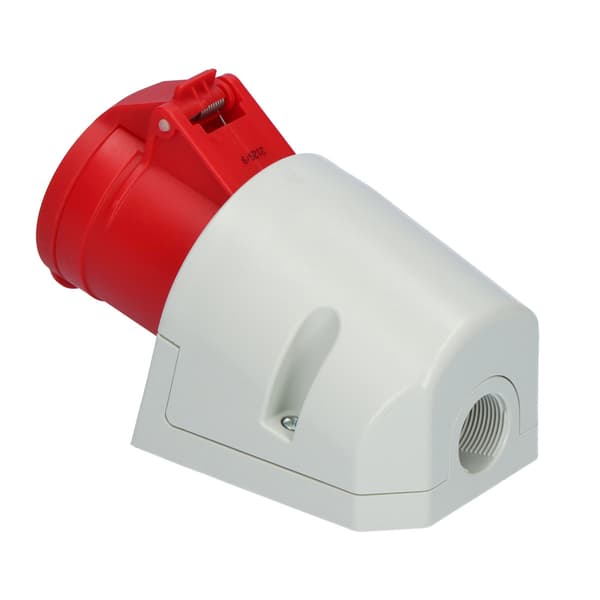Fast stikkontakt 32A 400V 3P+Z IP44