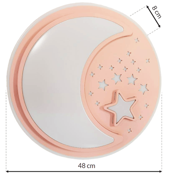 NOTE PINK 40W LED loftlampe 48 cm