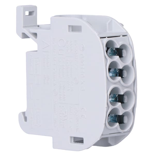 SCB 25 Al/Cu 80110 simblock-fordelingsblok, grå