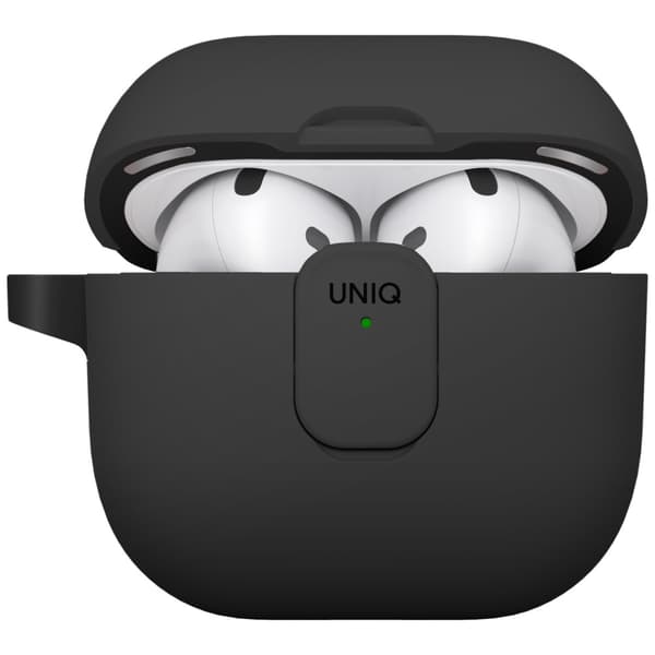 UNIQ Clyde-etui til AirPods 4 - Låsetui, sort