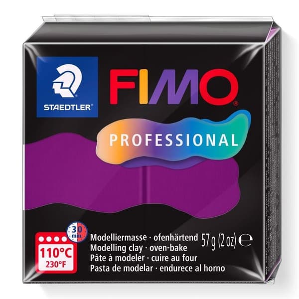 Fimo polymer ler 57g lilla