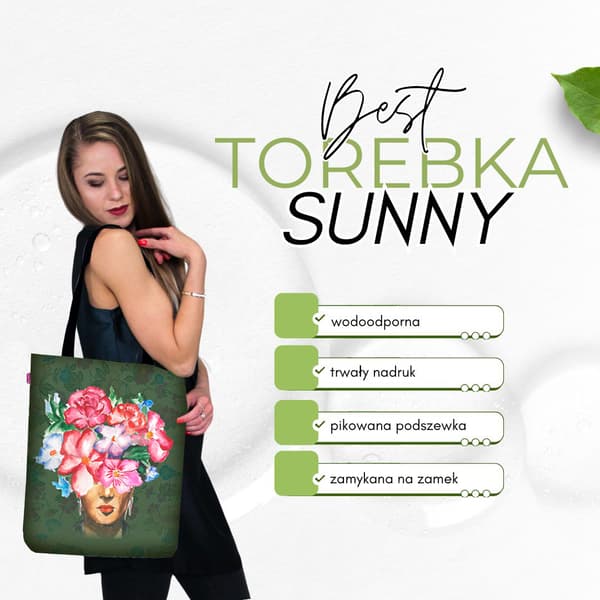 AURINKOINEN kangaskassi - Femina