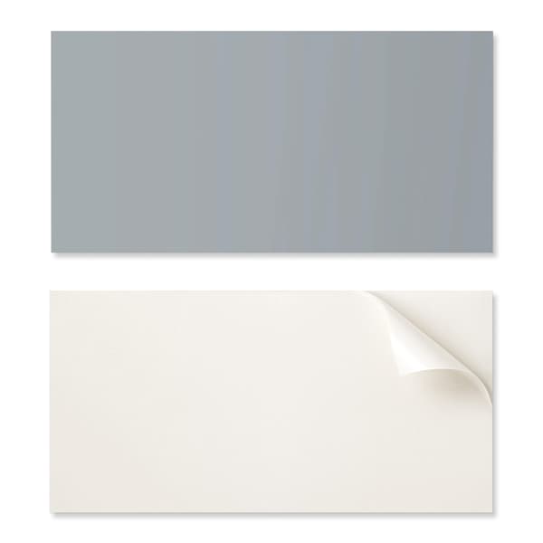 Selvklæbende vinylpanel perfekt til moderne interiør 100x50 cm grå farve