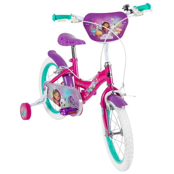 Gabby Cat House 16-tommer børnecykel, pink, til piger