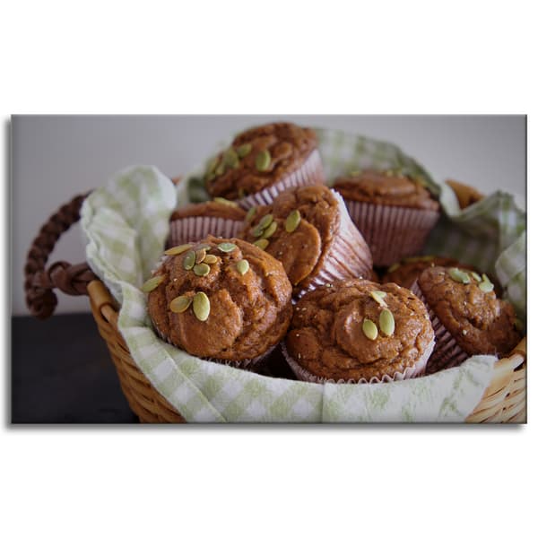 Lærredstryk Køkken Cupcakes Slik 100x60