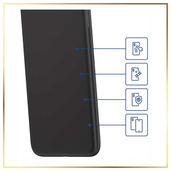 3MK Matt-skal till iPhone 14 Plus, Blåbär